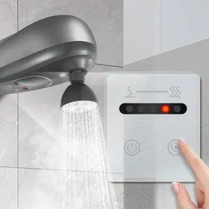 110V 220V Mini Electric Shower Head Tankless Instantaneous Heating Hot Water Heater