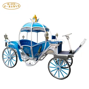 Special Transportation Horse Carriage Modern Wedding Cinderella Pumpkin Horse Cart