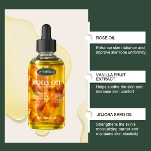 WOODSLEEP Soin de la Peau Hydratant Nourrissant Lissant Naturel Bio <span class=keywords><strong>Vanille</strong></span> Rose Corps Huile Essentielle <span class=keywords><strong>60ml</strong></span> - Product Image 6