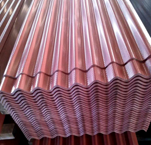 Panneau en acier ondulé, revêtu de zinc, tôle <span class=keywords><strong>ondulée</strong></span> galvanisée pour <span class=keywords><strong>bardage</strong></span> mural et toiture - Product Image 2