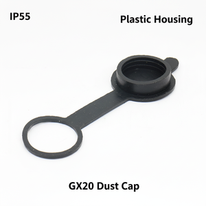 Capuchon anti-poussière GX20 pour connecteur circulaire mâle, boîtier en plastique, usage industriel et solaire - Product Image 1