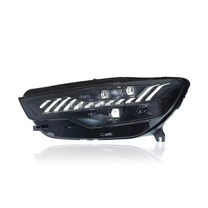 Faro Delantero <span class=keywords><strong>A6</strong></span> para Audi A6L C7 2012-<span class=keywords><strong>2015</strong></span>, Faros LED Modificados con Luces de Circulación Diurna, Estilo RS - Product Image 5