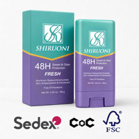Déodorant anti-transpirant en gel en gros, longue durée, contrôle des odeurs, soins corporels, OEM ODM
