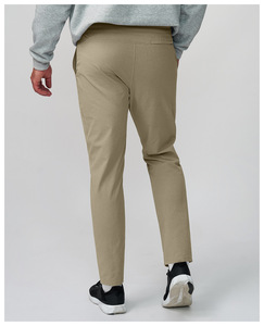 RUIQUWIN Pantalon de course d'extérieur à taille haute avec logo personnalisé pour hommes, pantalon long à séchage rapide évacuant la transpiration avec de grandes poches pour le sport - Product Image 2