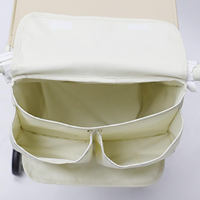 Organisateur de poussette réglable grande capacité, sac suspendu pour poussette, 8 compartiments, compatible avec la plupart des poussettes, sac à couches