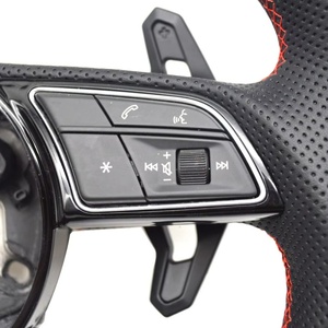 Volant de direction en carbone forgé à fond plat en gros pour <span class=keywords><strong>Audi</strong></span> MK7 GTI <span class=keywords><strong>RS</strong></span> Q8 B9 S6 2007 - Product Image 6