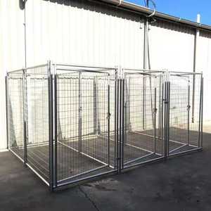 กรงสุนัขกลางแจ้งชุบสังกะสีติดตั้งง่าย - Product Image 4