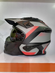All'ingrosso sicurezza Unisex ciclismo guida visione notturna casco Full Face Bike Moto Moto caschi da uomo - Product Image 4