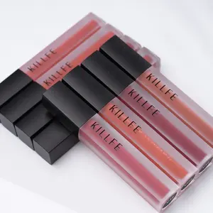 KILLFE High Pigment Lasting Thin Misty Liquid Lipstick Creative Soft Natural Velvet Matte Lip Glaze