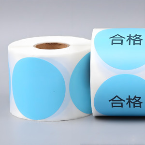 Label Stiker Termal 80x60mm Tahan Air Cetak Logo Perekat Sendiri Perak/Foil Label Barcode Pengiriman - Product Image 3