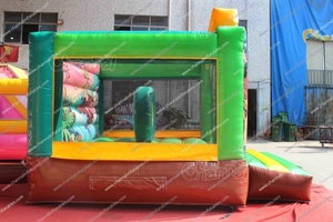 Petit pull <span class=keywords><strong>roi</strong></span> <span class=keywords><strong>Lion</strong></span> avec PVC robuste de qualité commerciale, maison de rebond pour jeux de sport de fête d'anniversaire pour enfants - Product Image 2
