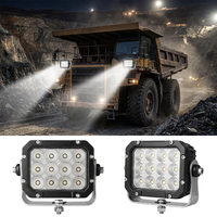 Éclairage industriel 12000LM 9-32V résistant aux chocs IP69K pour l'exploitation minière, adapté aux chariots élévateurs Tadano, Zoomlion, Hyster, Linde, Hangcha