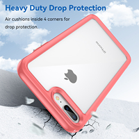 Sac de téléphone portable TPU + PC étanche de haute qualité pour iPhone 8 Plus