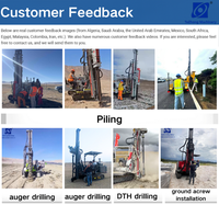 Pile driver sur chenilles CE/ISO TZ585 avec moteur 52KW, couple élevé, résistant à la chaleur et au sable, pour centrales photovoltaïques, exporté au Moyen-Orient, en Asie du Sud-Est et en Afrique du Nord