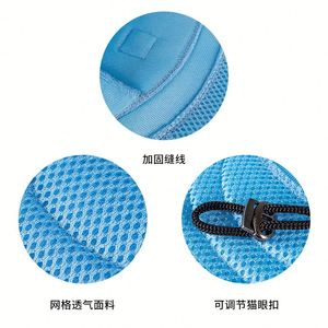 Gorra de béisbol transpirable de malla para perros con orificios para las orejas, sombrero de sol de verano para mascotas, gorras con visera para cachorros, para perros pequeños y medianos, y gatos. - Product Image 2
