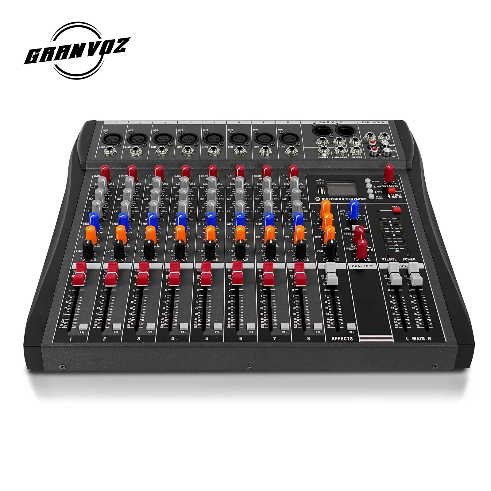 Della discoteca del dj mixer digitale mixer dj controller mixser audio alimentato mixer
