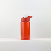 Bouteille d'eau de sport réutilisable en plastique sans BPA de 350 ml, compatible lave-vaisselle, légère, pour enfants, rentrée scolaire, eau froide directe