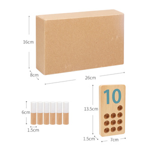 Toán Học Tập Hội Đồng Quản Trị Trò Chơi Trẻ Em Số Nhận Thức Phù Hợp Với Đồ Chơi Đếm Bằng Gỗ Giáo Dục Sớm Đồ Chơi - Product Image 5