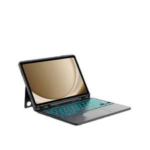 Nhà Sản Xuất Mới Trực Tiếp-Mới Đối Với <span class=keywords><strong>Samsung</strong></span> Cho Galaxy Tab A9 + 11-Inch TPU Da Trường Hợp Với RGB Bàn Phím Không Dây Có Thể Tháo Rời - Product Image 1