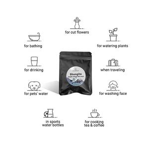 Botella de Agua Alcalina SOUDRON con Cristal de Cuarzo Energético y Auténtica Shungita Noble - Product Image 3