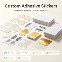 Matériaux pour autocollants, étiquettes colorées, autocollants transparents, étiquettes adhésives en PET PVC
