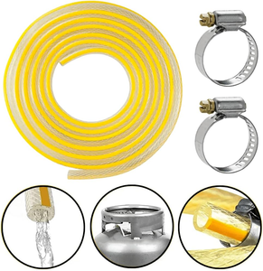 <span class=keywords><strong>Tuyau</strong></span> tressé en PVC de couleur personnalisée, flexible et durable, pour l'irrigation, le transport de liquides, haute pression, 100 m - Product Image 2