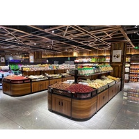 Étagère de présentation de fruits et légumes de haute qualité pour supermarché