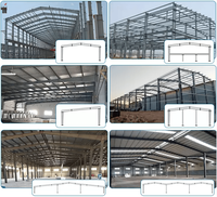 Almacén Prefabricado de Estructura de Acero Ligero para Almacenamiento Logístico Industrial - Diseño Ligero