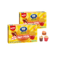 Bonbons gélifiés Amos 4D Burger, bonbons gélifiés 3D Fastfood Hamburger, confiserie, bonbons et friandises
