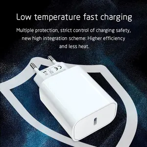 CE Type C 25W USB C Charger With PD Cable EU Plug Mobile Phone Accessories Wall Charger For Samsung