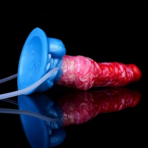 NNSX Dildo gonflable en silicone, formes animal (chien, cheval, dragon), pénis artificiel, pour stimulation vaginale et du point G - Product Image 3
