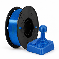 Novtau PETG Flashpoint Blue pour pièces de prototypes et objets imprimés avec filament d'imprimante 3D