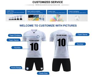 Vente flash, conception personnalisée acceptée, uniforme de football de qualité professionnelle <span class=keywords><strong>Olympique</strong></span> de Marseille à séchage rapide - Product Image 5