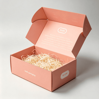 Commande personnalisée de petites quantités : boîtes cadeaux en carton imprimées sur mesure pour l'emballage et l'expédition