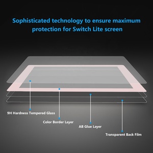 Protector de Pantalla HD EXtremeRate, Cristal Templado, Película Protectora para Consola Nintendo Switch Lite - Product Image 5