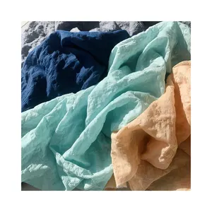 특별한 디자인 털실 염색된 chambray 여름 셔츠 tencel fabricKKC905