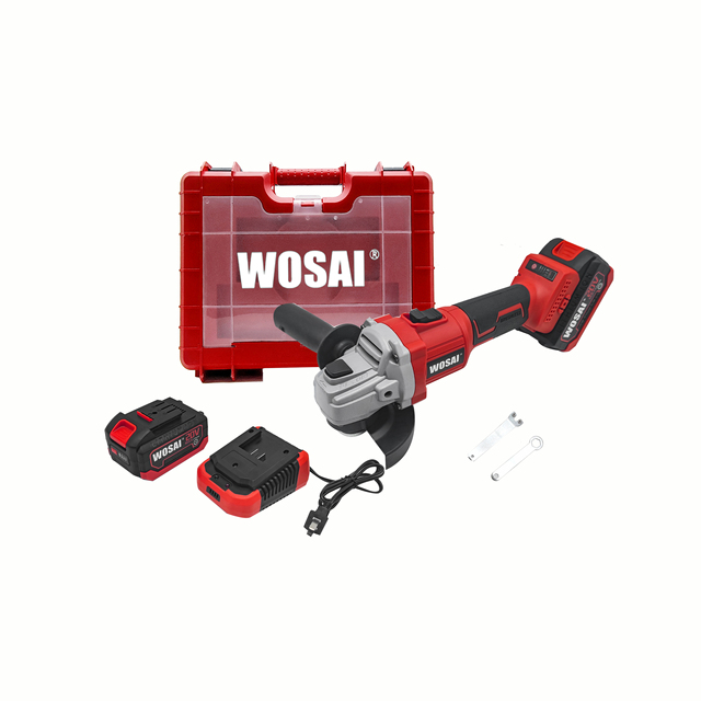 WOSAI Portable 18 V/20V Battery Power Rechargeable Lithium Power Tools Cordless Angle Grinder