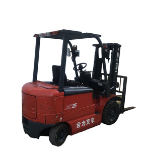 รถยก Heli 25คันที่ใช้แล้วรถยกไฟฟ้ามีความจุ2.5ตันรถยกของภูมิประเทศขรุขระ - Product Image 1