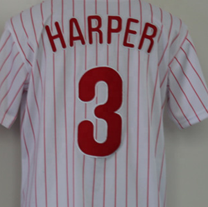 Camisetas de Béisbol Bryce <span class=keywords><strong>Harper</strong></span> Listas para Enviar, de la Mejor Calidad y Cosidas - Product Image 4