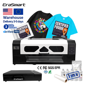 Máquina de Limpieza de Cabezales de Impresión Erasmart Imoresoras DTF A3, Impresora DTF Rosa XP600 con Agitador de Polvo y Horno - Product Image 1