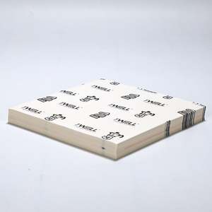 Papier ciré enduit de PE imprimé avec logo personnalisé, résistant à la graisse, pour emballer les aliments : viande de charcuterie, hamburgers, frites, sandwichs, pain, pizza - Product Image 3