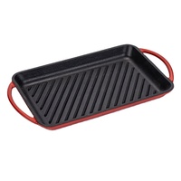 Plat de cuisson en fonte émaillée pour la cuisine domestique, plaque de cuisson en fonte