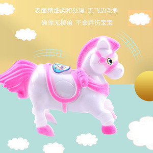 Jouet poney à remonter pour enfants, sans piles, design animal mignon, 2-14 ans, jouet unisexe - Product Image 2