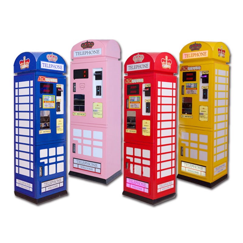 Telephone booth style