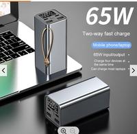 OEM PD 65W 100W Option banques d'alimentation pour ordinateur portable et station d'alimentation Portable charge rapide batterie externe 20000mah pour téléphone