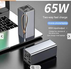 OEM PD 65W 100W Option banques d'alimentation pour ordinateur portable et station d'alimentation Portable charge rapide <span class=keywords><strong>batterie</strong></span> <span class=keywords><strong>externe</strong></span> 20000mah pour téléphone - Product Image 4