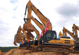 Nouvelle pelle sur chenilles XE335DK de 33 tonnes avec marteau-piqueur et ripper pour l'industrie minière de sable, gravier et agrégats - Product Image 3