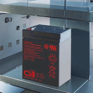 Stokta Yeni ve <span class=keywords><strong>CSB</strong></span> GP645 6V 4.5AH Bakım Gerektirmeyen Kurşun Asit Akü - Product Image 3