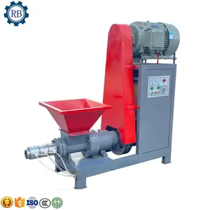 wood sawdust rod corn cob fuel briquette making machine/rice husk wheat straw briquette press making molding machine