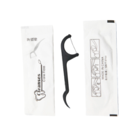 Fil dentaire végétalien zéro déchet au charbon de bambou, saveur citron, pour un nettoyage en profondeur des dents, soins bucco-dentaires domestiques, nouvelle arrivée, coffret cadeau
